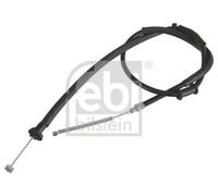 Handbrake cable Left Rear 171524 FEBI BILSTEIN for FORD KA