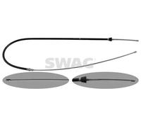 Handbrake cable Left Rear 30 94 8302 SWAG for VW SEAT SKODA