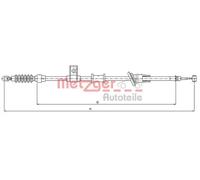 METZGER 10.8223 Handbrake cable