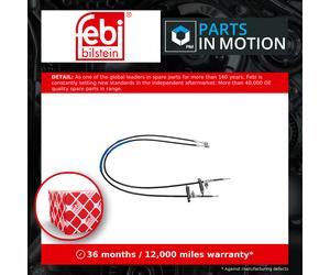 Handbrake Cable Rear 108956 Febi Hand Brake Parking 1069082 1087208 1088016 New