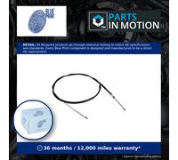 Handbrake Cable Rear ADP154605 Blue Print Hand Brake Parking 1608275380 474646