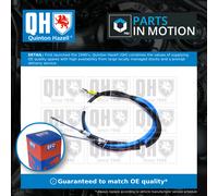 Handbrake Cable Rear BC2608 Quinton Hazell Hand Brake Parking 1036229 Quality