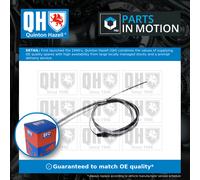 Handbrake Cable Rear BC877 Quinton Hazell Hand Brake Parking 211609701T Quality