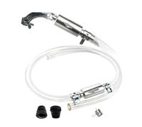 Handbrake Cable Rear Brake Bleeder Hose | With Way Check Valves Clear Tubing and Aluminum Valves