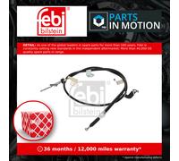Handbrake Cable Rear Left 1001213 Febi Hand Brake Parking 4643002270 Quality New