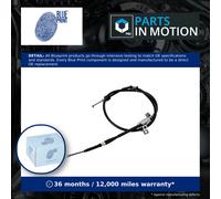 Handbrake Cable Rear Left ADBP460007 Blue Print Hand Brake Parking 597602S200