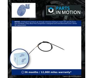 Handbrake Cable Rear Left ADC446192 Blue Print Hand Brake Parking MN102297 New