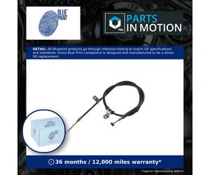 Handbrake Cable Rear Left ADG046212 Blue Print Hand Brake Parking 4804783 New