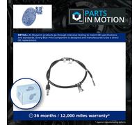Handbrake Cable Rear Left ADG046222 Blue Print Hand Brake Parking 597601H300 New