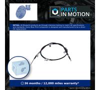 Handbrake Cable Rear Left ADG046252 Blue Print Hand Brake Parking 597604H300 New