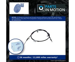 Handbrake Cable Rear Left ADG046252 Blue Print Hand Brake Parking 597604H300 New