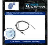 Handbrake Cable Rear Left ADG04679 Blue Print Hand Brake Parking oK2A144420B New
