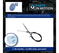 Handbrake Cable Rear Left ADN146285 Blue Print Hand Brake Parking 36531AX60A New
