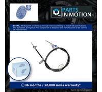 Handbrake Cable Rear Left ADT346341 Blue Print Hand Brake Parking 464300H010 New