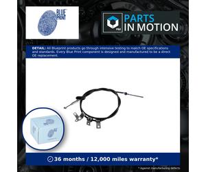 Handbrake Cable Rear Left ADT346348 Blue Print Hand Brake Parking 464300F010 New