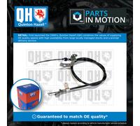 Handbrake Cable Rear Left BC3899 Quinton Hazell Hand Brake Parking 464300H010