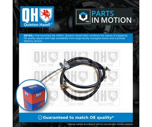 Handbrake Cable Rear Left BC4145 Quinton Hazell Hand Brake Parking 36531JD00A