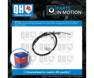 Handbrake Cable Rear Left BC4457 Quinton Hazell Hand Brake Parking 4643042080