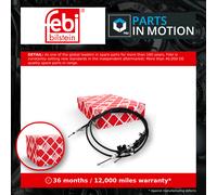 FEBI BILSTEIN 178871 Parking Brake Cable Pull Left Rear Right Fits Ford