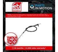Handbrake Cable Rear Left or Right 193686 Febi Hand Brake Parking A1244201185