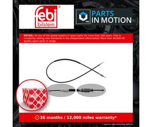 Handbrake Cable Rear Left or Right 36935 Febi Hand Brake Parking 95542414110 New
