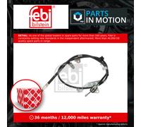Handbrake Cable Rear Right 1001215 Febi Hand Brake Parking 4642002270 Quality