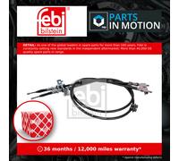 Handbrake cable Rear 106228 FEBI BILSTEIN for FORD FIESTA VI FIESTA VI Van B-MAX