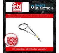 Handbrake Cable Rear Right 106950 Febi Hand Brake Parking 4642060080 Quality New