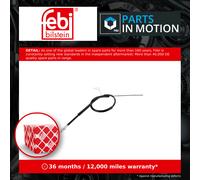 Handbrake Cable Rear Right 109244 Febi Hand Brake Parking 1494893 4041988 New