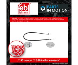 Handbrake Cable Rear Right 21265 Febi Hand Brake Parking 05139227AA 5139227AA