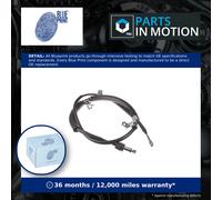 Handbrake Cable Rear Right ADG046223 Blue Print Hand Brake Parking 597701H300