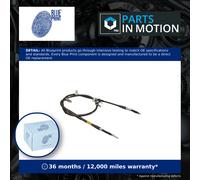 Handbrake Cable Rear Right ADG046272 Blue Print Hand Brake Parking 597702B550