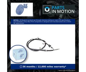 Handbrake Cable Rear Right ADG046276 Blue Print Hand Brake Parking 597702B000