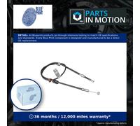 Handbrake Cable Rear Right ADH246142 Blue Print Hand Brake Parking 47510SAAJ52