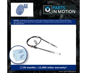 Handbrake Cable Rear Right ADH246142 Blue Print Hand Brake Parking 47510SAAJ52