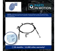 Handbrake Cable Rear Right ADH246167 Blue Print Hand Brake Parking 47510S6AG01