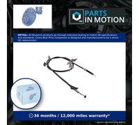 Handbrake Cable Rear Right ADH246185 Blue Print Hand Brake Parking 47510S5SE12