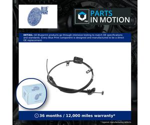 Handbrake Cable Rear Right ADK84675 Blue Print Hand Brake Parking 5441065D00 New