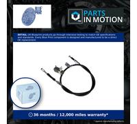 Blue Print Handbrake Cable Right Rear fits Nissan Micra II 1992-2003 1.0 1.3