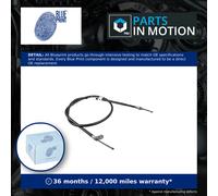 Handbrake Cable Rear Right ADN146368 Blue Print Hand Brake Parking 365301KK0A