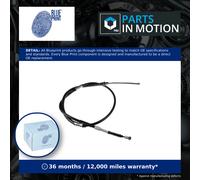 Handbrake Cable Rear Right ADT346357 Blue Print Hand Brake Parking 4642002050