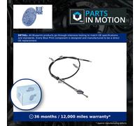 BLUE PRINT ADT346387 Hand brake cable