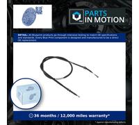 Handbrake Cable Rear Right ADZ94616 Blue Print Hand Brake Parking 8943667870 New