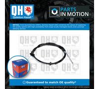 QH BC3664 Parking Brake Cable Handbrake Pull Rear Right 1430mm Fits Fiat Panda