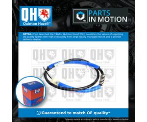 Handbrake Cable Rear Right BC4108 Quinton Hazell Hand Brake Parking 1371461 New