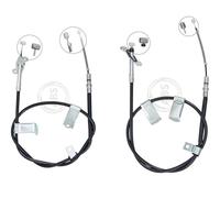 Handbrake Cable Set Rear Left and Right for Honda Insight 1.0 IMA 2000-2006