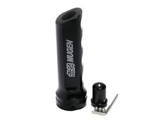 Handbrake Covers Chrome Aluminum Car Handle Hand Brake Sleeve Handbrake Cover Universal Fitment(Black)