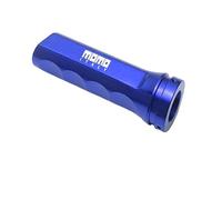 Handbrake Grips Auto Car Aluminium Hand Brake Sleeve Anti-slip Decoration Handbrake Handle Protector Cover(Blue)