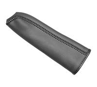 Handbrake Grips Car Covers Case Fit Use For Mazda 6 2007-2015 Genuine Leather Black/Red Thread(Black)