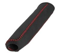 Handbrake Grips Car Leather Hand Brake Cover Protective Sleeve Fit Use For Hyundai IX35 Fit Use For Solaris Fit Use For Accent I30(Red)